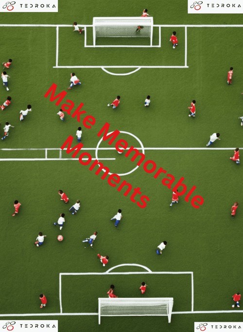 Leg de voetbaldromen van je kind vast in Europa met Tedroka Drone Fotografie