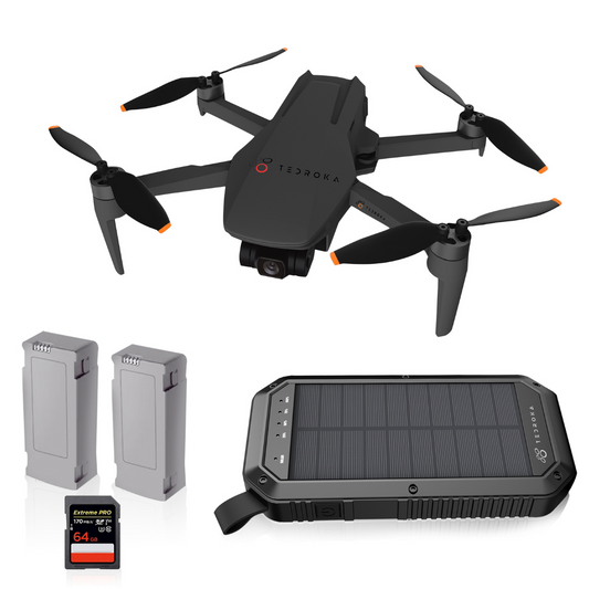 Tedroka® C-Fly mini Drone met Powerbank