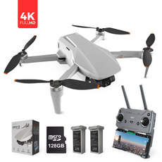 Tedroka® CFLY Mini 2 Drone – 4K UHD Camera, 66 Minuten Vliegtijd, 5000m Bereik, GPS & GLONASS, 3-Assige Gimbal, 128GB Opslag, 20MP Foto, Onder 249g, Intelligente Vluchtmodi, Visuele Tracking, 4K/30FPS QuickShots, Max 5KM Transmissie