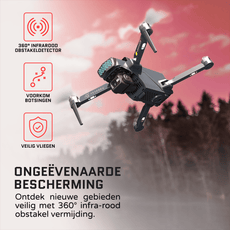 Tedroka® KAI TWO 4K GPS Drone - 3-assige Gimbal - Onder 249g - 25 min Vlucht, 5G Transmissie,360º Obstakel Vermijding - RC Drone - EIS Anti-Schok - Auto Return - Lichtgewicht voor Volwassenen en Beginners