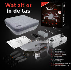 Tedroka C-Fly Mini Drone met GPS 4K-camera | Vliegtijd van 26 minuten | WIFI FPV Borstelloze Drone | Professionele Mini Drone | 4K UHD-video in een inklapbaar lichtgewicht ontwerp